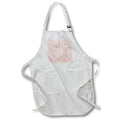 Apron - Pretty Pink and Image Of Gold Chandelier Pattern Patterns