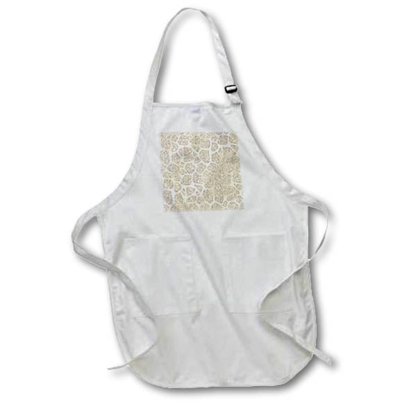 Apron - Glam Image Of Gold Image Of Glitter Giraffe Print Pattern Patterns