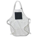 Apron - Cute Blue, Green, and Pink Potted Cactus Pattern Patterns