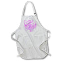 Apron - Modern Pink and Purple Image Of Marble Abstract Patterns