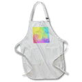 Apron - Bright Rainbow Earth Strata Abstract Patterns