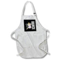 Apron - DANCE design of two elegant classical dancers dancing to music. Creative Studios – Dance and Music