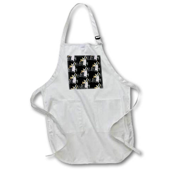 Apron - Dance pattern of classic elegant dancers dancing to the music. Creative Studios – Dance and Music