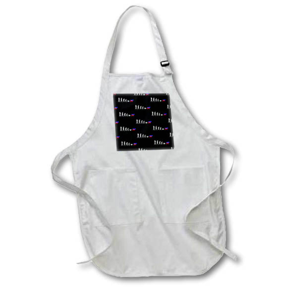 Apron - Funny Devolution of Man pattern ending in democrats. Creative Studios – Politics