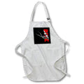 Apron - SCUBA diver with red and white dive flag graphic. Creative Studios – SCUBA Diving