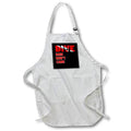 Apron - Funny female DIVE Hair Dont Care SCUBA diving graphic. Creative Studios – SCUBA Diving