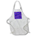 Apron - Patterned women SCUBA diving design with DIVE flag and sailing chart. Creative Studios – SCUBA Diving