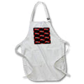 Apron - Men SCUBA diver graphic pattern on red and white DIVE flag text. Creative Studios – SCUBA Diving