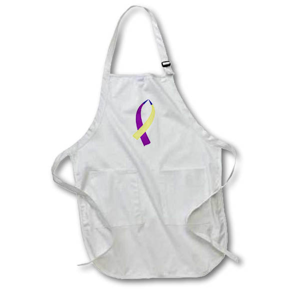 Apron - Bladder cancer awareness ribbon Awareness - Bladder Cancer Ribbon