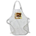 Apron - Such a cute pitt bull looking up adoringly at you Animal - Sweet Pibble Face