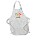 Apron - Gird Your Lions England Barbary Lion In Red Vector Art - England Barbary Lion