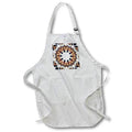 Apron - Uncle Sam Festive Kaleidoscope Pattern Digital Art - Kaleidoscope Pattern