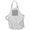 Apron - Intricate Arabesque Black and White Geometric Pattern Digital Art - Arabesque Pattern
