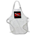 Apron - Dive now with this woman Dive Master with red and white dive flag. Creative Studios – SCUBA Diving