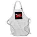 Apron - Dive now with this male Dive Master with red and white dive flag. Creative Studios – SCUBA Diving