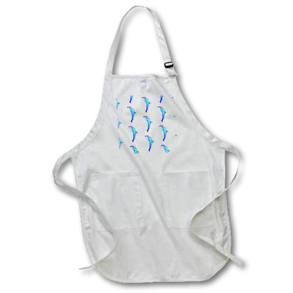 Apron - Support ocean conservation with this dolphin pattern. Creative Studios – Dolphins