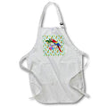Apron - Dominican Republic Caribbean parrot on a pineapple pattern. Creative Studios – Dominican Republic