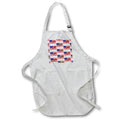 Apron - Patriotic eagle and flag symbols pattern for the USA. Creative Studios – American Patriotic