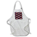 Apron - Patriotic flag and bald eagle pattern to show your love for the USA. Creative Studios – American Patriotic