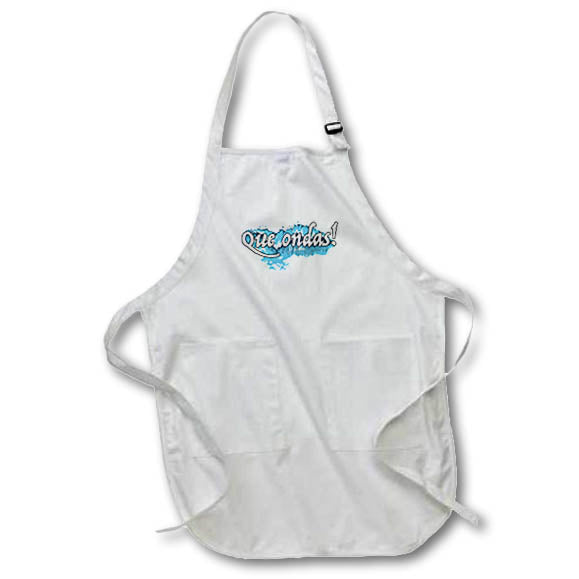 Apron - que ondas graphics - Latina