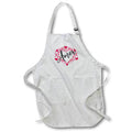 Apron - amor with hearts graphics - Latina