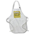 Apron - Flock Off Text With Vintage Style Sheep Illustration Illustration - Sheep Humor
