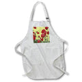 Apron - Artistic Red Flowers Of Recollection Vector Vector Art - Red Papaver Wildflower