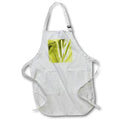 Apron - Image of Shades Of Chartreuse In This Contemporary Painting lens Art by Florene - New Contemporary Art