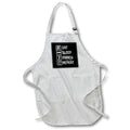 Apron - Musical notes Eat Sleep March Repeat for band camp. Creative Studios – Marching Band