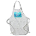 Apron - White Eat Sleep Surf Repeat signs for surfers and beach vacations. Creative Studios – Surfing