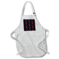 Apron - Edinburgh Scotland Red Scottish Lion Rampant symbol pattern. Creative Studios – Scottish Fun