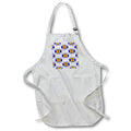 Apron - Scottish Flag and Lion Rampant pattern for Edinburgh Scotland. Creative Studios – Scottish Fun