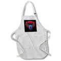 Apron - Red and blue scarab beetle ancient Egyptian hieroglyph design. Creative Studios – Egyptian Hieroglyphs