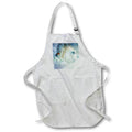 Apron - Robin and White Winter Horse Snowy Painting Christmas Collection