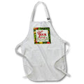 Apron - Your First Christmas Together with Red and Green Holiday Ornaments Christmas Collection