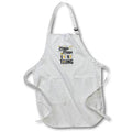 Apron - Happy Happy Everything Typography for the Holiday Season Christmas Collection