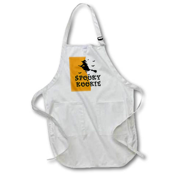 Apron - Image of Words Spooky And Kookie – Halloween