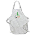 Apron - Image of Words Im A Christmas Witch with Christmas Tree and Witch Hat – Christmas