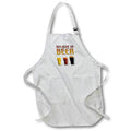 Apron - Image of Words Believe In Beer with Beer Mugs – Beer