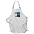 Apron - Image of Words I Love Cities At Night with City Picture – Inspirational Sayings