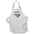 Apron - Funny Cute Purple Squid with Video Game Contoller Squid Vid Pun Funny