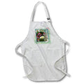 Apron - Photo of Cream Zinnia, Purple Cone Flowers, Blazing Star, Flora Frame Flora Photography