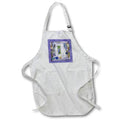 Apron - Photo of Lupine Purple Flower, Lace Flora Abstract Frame Flora Photography