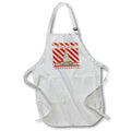 Apron - Image of Woonden Tree,,Light, Gifts, Merry Christmas, Strips, Diamonds Christmas Design
