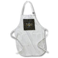 Apron - Image of Class of 2022, Congrats Graduate, You Did It, Gold, Black Graduation Design