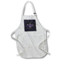 Apron - Image of Class of 2022, Congrats Graduate, You Did It, Purple, Black Graduation Design