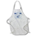 Apron - Image of Books, Diploma, Graduation Cap, Class of 2022, Blue Graduation Design
