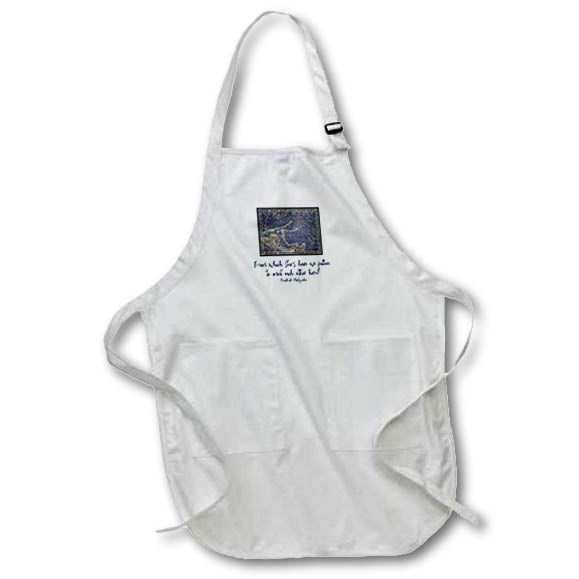 Apron - Vintage map of Pegasus constellation. Friedrich Nietzsche quote Alexis Design - Maps