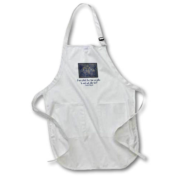 Apron - Vintage map of Sagittarius constellation. Friedrich Nietzsche quote Alexis Design - Maps