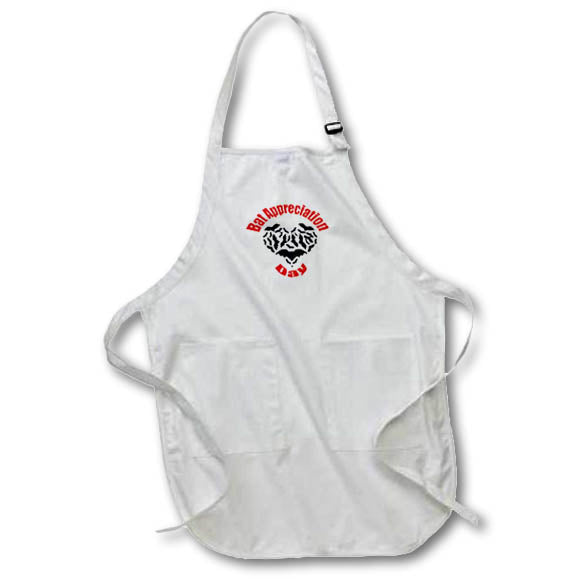 Apron - April 17th is International and National Appreciation day Holidays - Bat Appreciation Day